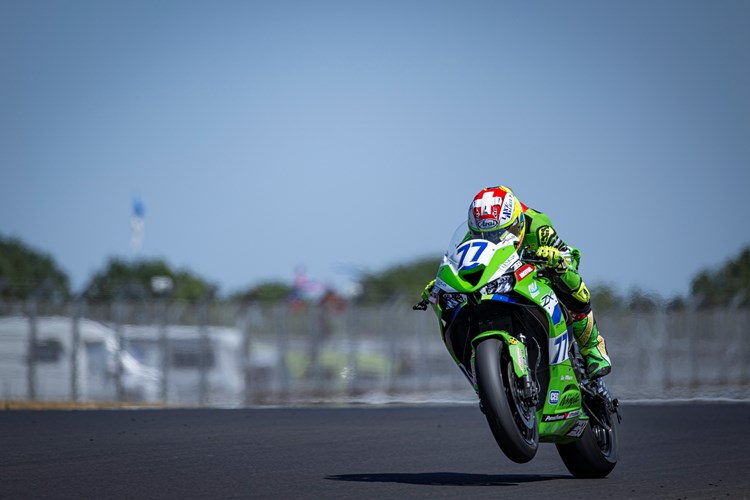 Aegerter at Donington Park
